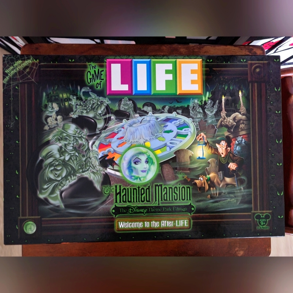 Disney Haunted Mansion Game of Life Board Game